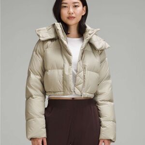 Lululemon Athletica Wunder Puff Beige Jacket